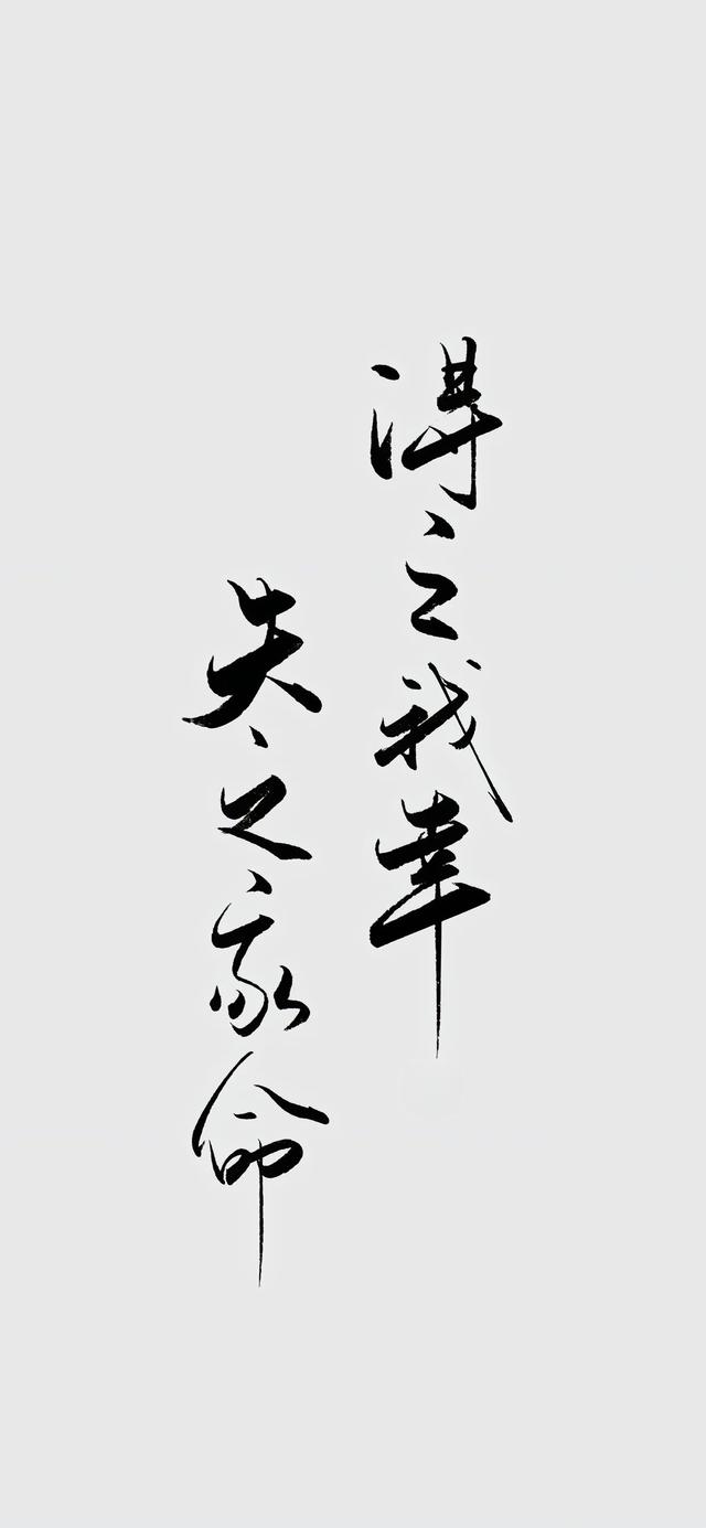 书法的壁纸手机版(书法壁纸高清竖屏 手机壁纸)