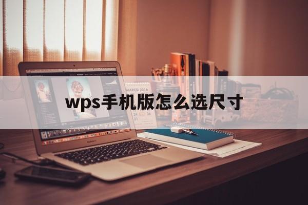 wps手机版怎么选尺寸(手机wps怎么选字体大小)